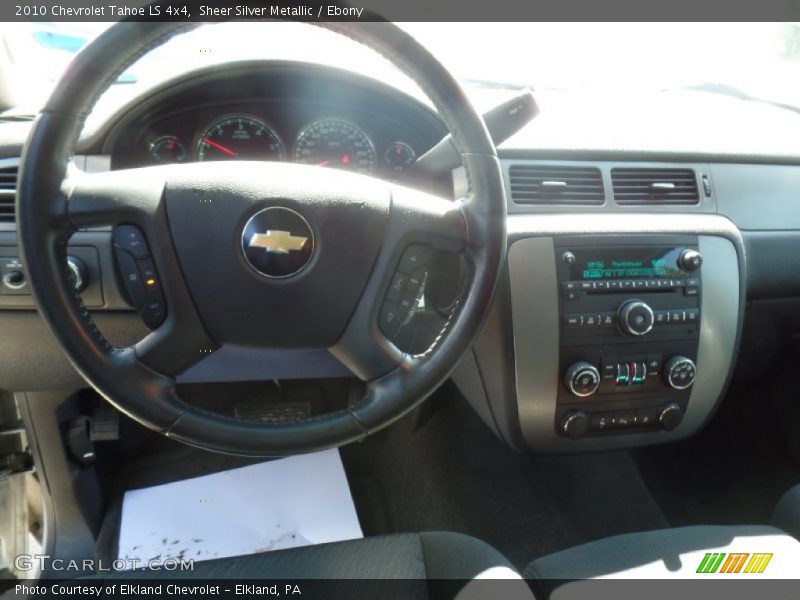 Sheer Silver Metallic / Ebony 2010 Chevrolet Tahoe LS 4x4