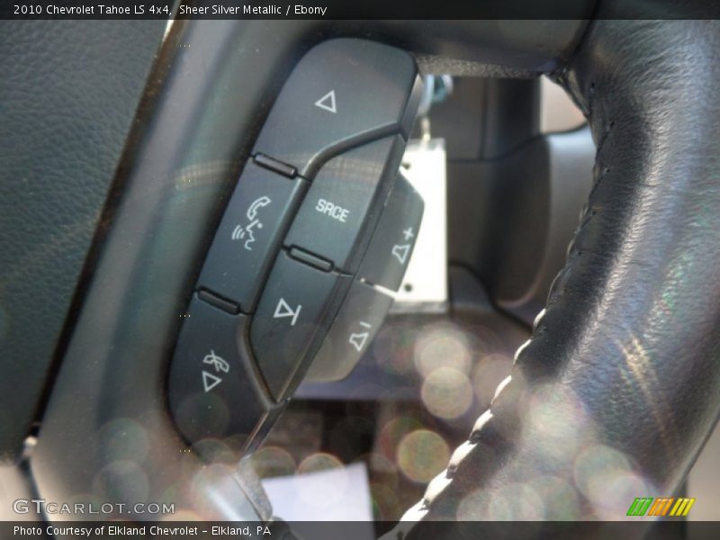 Sheer Silver Metallic / Ebony 2010 Chevrolet Tahoe LS 4x4