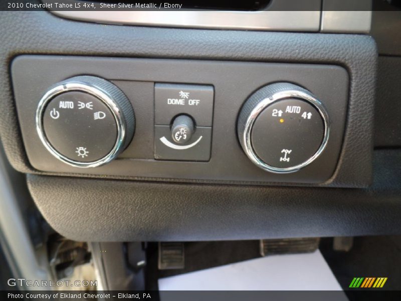 Sheer Silver Metallic / Ebony 2010 Chevrolet Tahoe LS 4x4