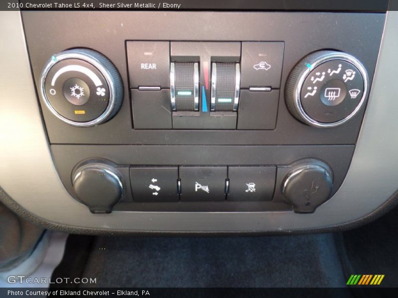 Sheer Silver Metallic / Ebony 2010 Chevrolet Tahoe LS 4x4