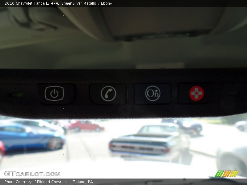 Sheer Silver Metallic / Ebony 2010 Chevrolet Tahoe LS 4x4