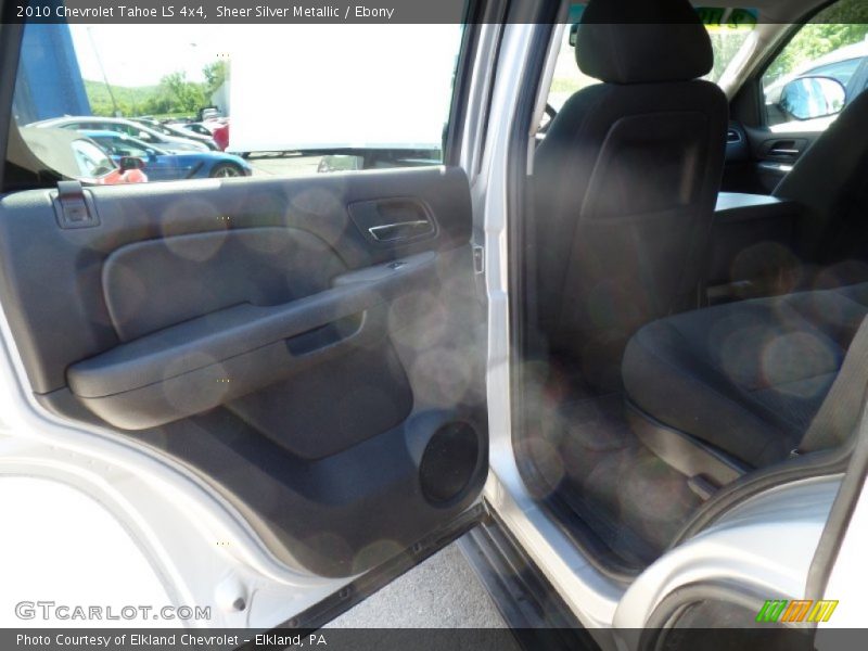 Sheer Silver Metallic / Ebony 2010 Chevrolet Tahoe LS 4x4