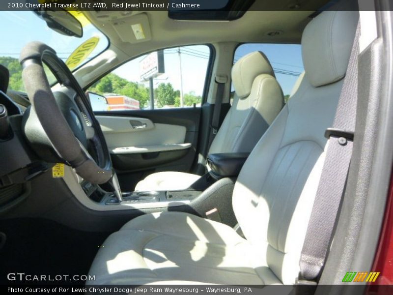 Red Jewel Tintcoat / Cashmere 2010 Chevrolet Traverse LTZ AWD