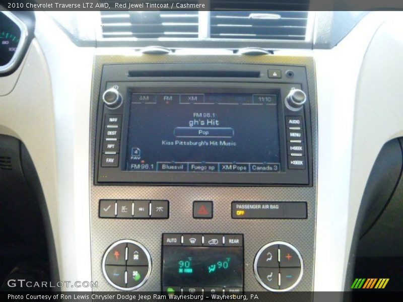 Red Jewel Tintcoat / Cashmere 2010 Chevrolet Traverse LTZ AWD