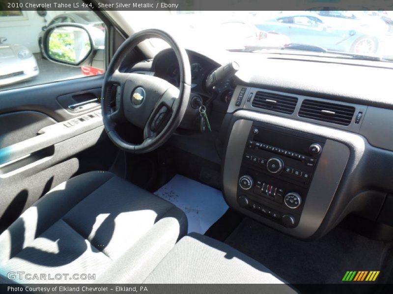 Sheer Silver Metallic / Ebony 2010 Chevrolet Tahoe LS 4x4