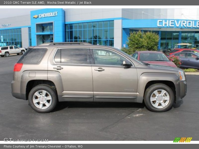 Mocha Steel Metallic / Jet Black 2010 GMC Terrain SLE AWD