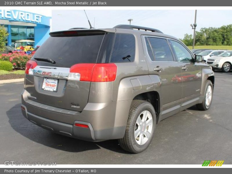 Mocha Steel Metallic / Jet Black 2010 GMC Terrain SLE AWD