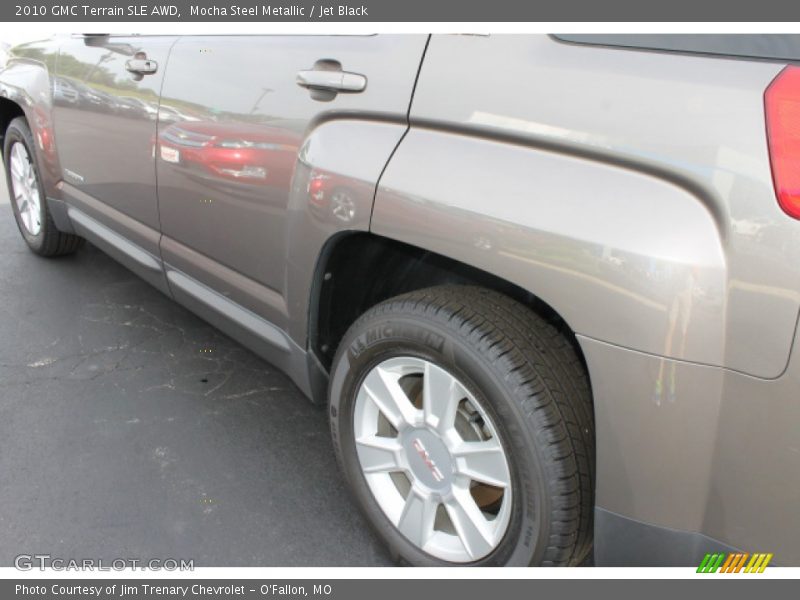 Mocha Steel Metallic / Jet Black 2010 GMC Terrain SLE AWD