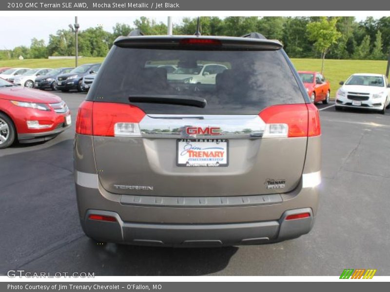 Mocha Steel Metallic / Jet Black 2010 GMC Terrain SLE AWD