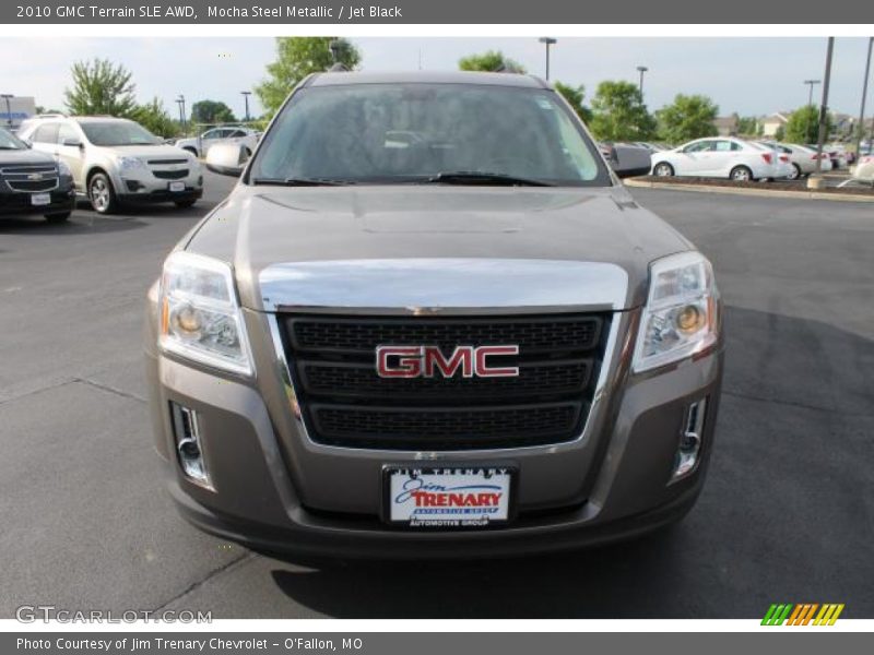 Mocha Steel Metallic / Jet Black 2010 GMC Terrain SLE AWD