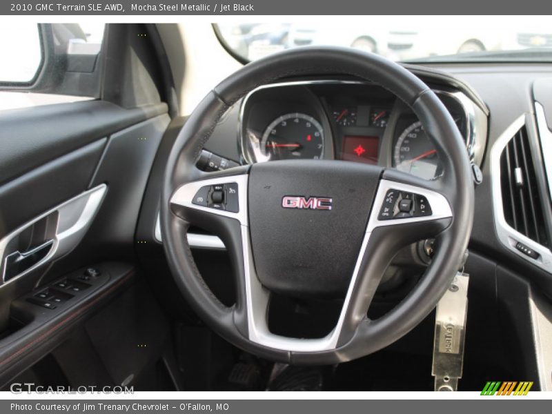 Mocha Steel Metallic / Jet Black 2010 GMC Terrain SLE AWD