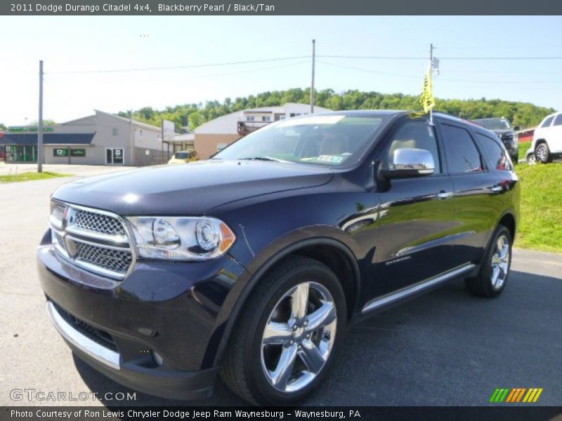 Blackberry Pearl / Black/Tan 2011 Dodge Durango Citadel 4x4