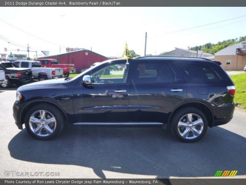 Blackberry Pearl / Black/Tan 2011 Dodge Durango Citadel 4x4