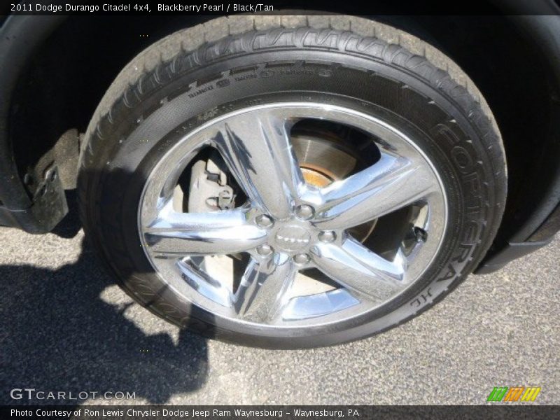 Blackberry Pearl / Black/Tan 2011 Dodge Durango Citadel 4x4