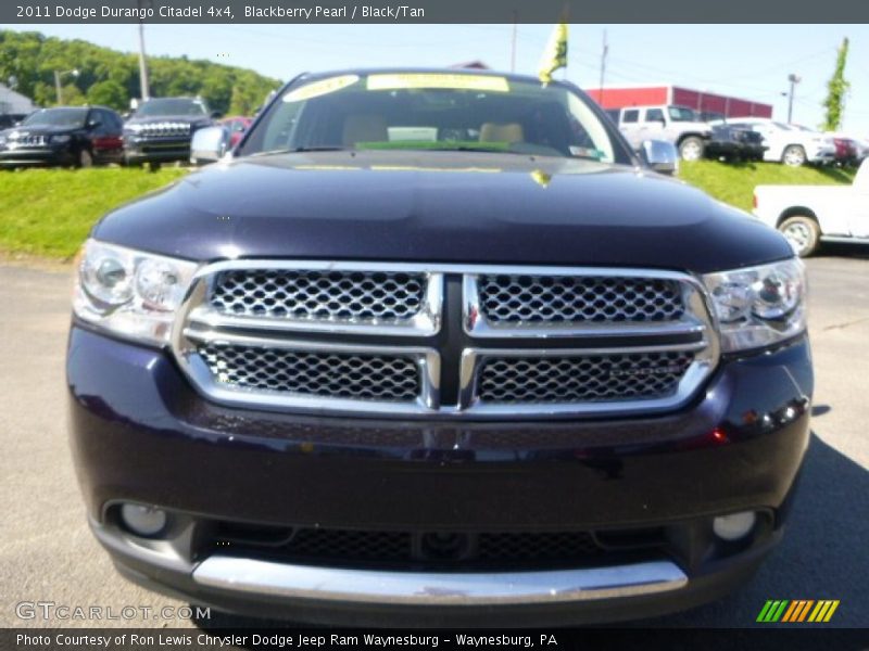 Blackberry Pearl / Black/Tan 2011 Dodge Durango Citadel 4x4