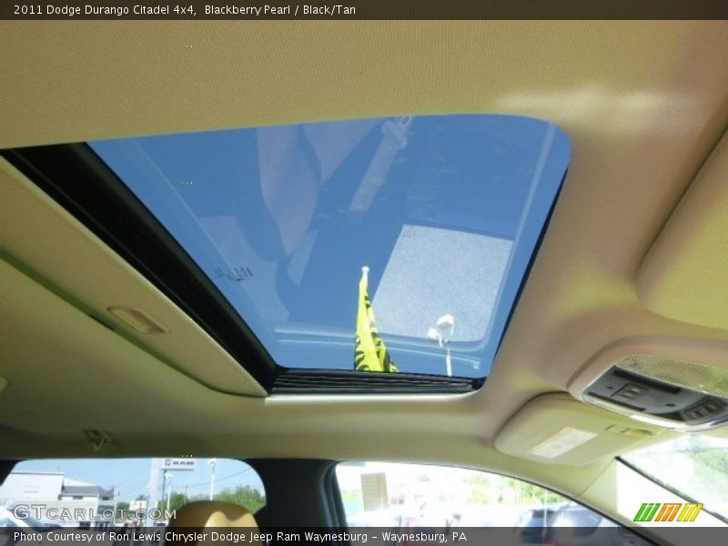 Blackberry Pearl / Black/Tan 2011 Dodge Durango Citadel 4x4