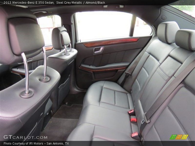 Steel Grey Metallic / Almond/Black 2013 Mercedes-Benz E 350 Sedan