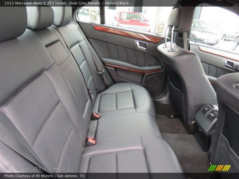 Steel Grey Metallic / Almond/Black 2013 Mercedes-Benz E 350 Sedan