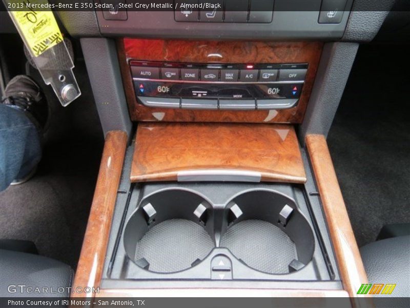 Steel Grey Metallic / Almond/Black 2013 Mercedes-Benz E 350 Sedan
