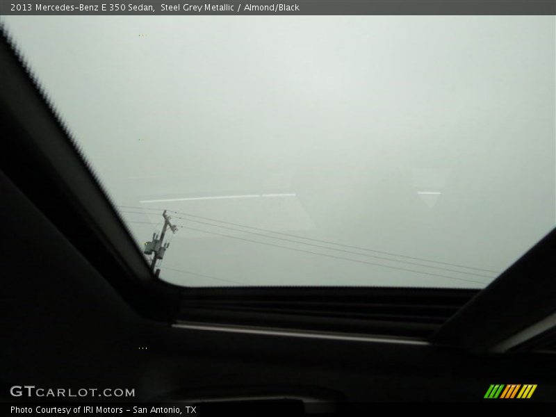 Steel Grey Metallic / Almond/Black 2013 Mercedes-Benz E 350 Sedan