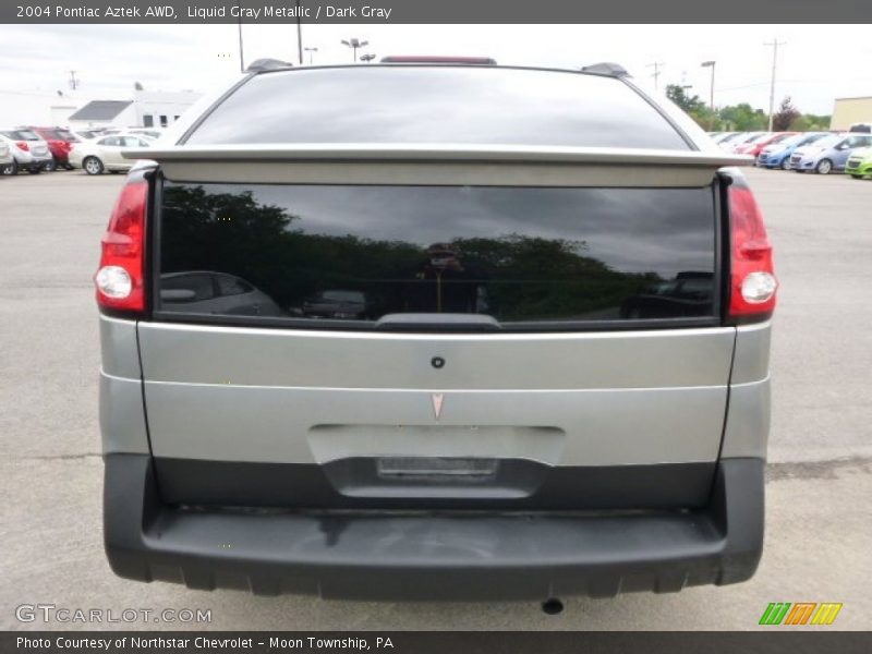 Liquid Gray Metallic / Dark Gray 2004 Pontiac Aztek AWD