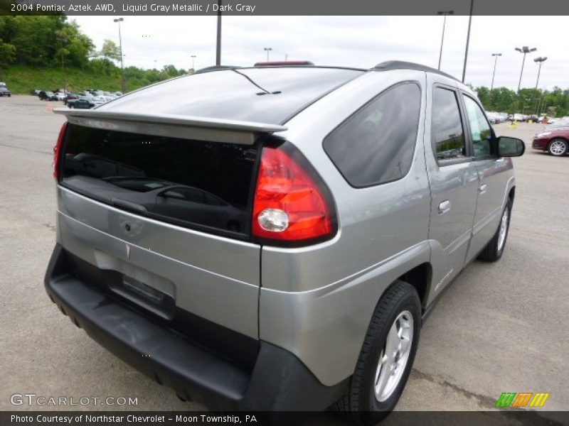 Liquid Gray Metallic / Dark Gray 2004 Pontiac Aztek AWD