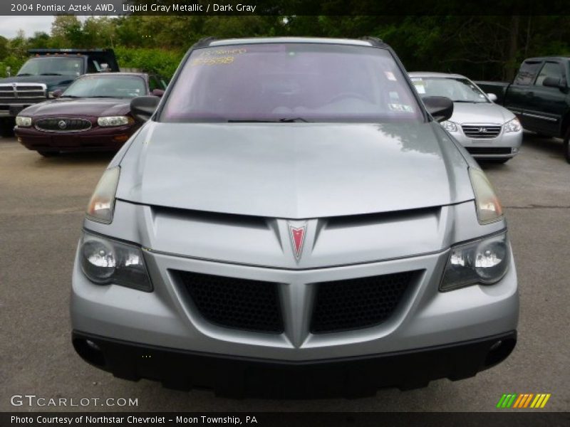 Liquid Gray Metallic / Dark Gray 2004 Pontiac Aztek AWD