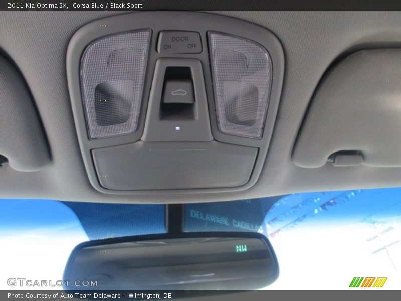 Corsa Blue / Black Sport 2011 Kia Optima SX