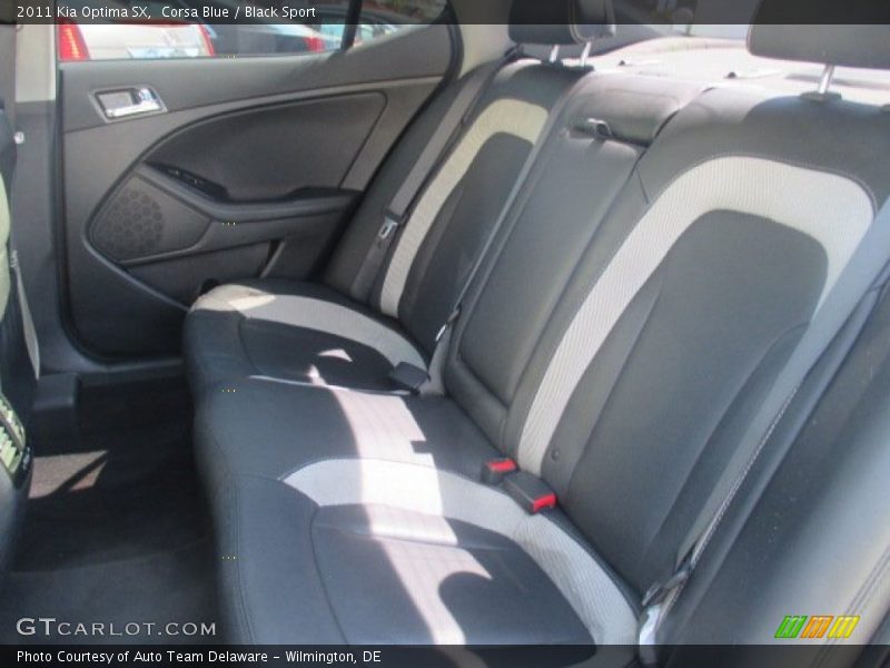 Corsa Blue / Black Sport 2011 Kia Optima SX
