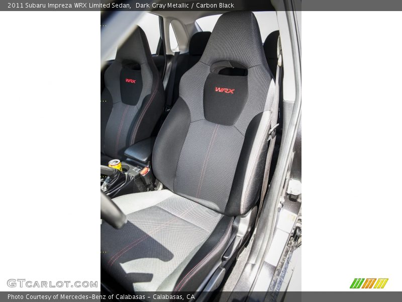 Dark Gray Metallic / Carbon Black 2011 Subaru Impreza WRX Limited Sedan