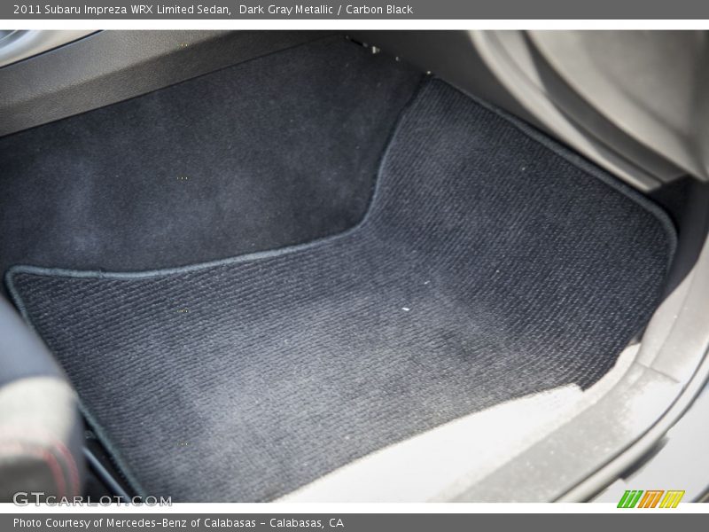 Dark Gray Metallic / Carbon Black 2011 Subaru Impreza WRX Limited Sedan
