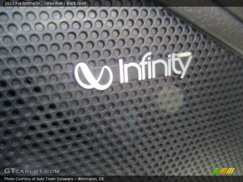 Corsa Blue / Black Sport 2011 Kia Optima SX