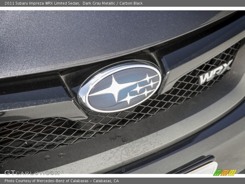 Dark Gray Metallic / Carbon Black 2011 Subaru Impreza WRX Limited Sedan
