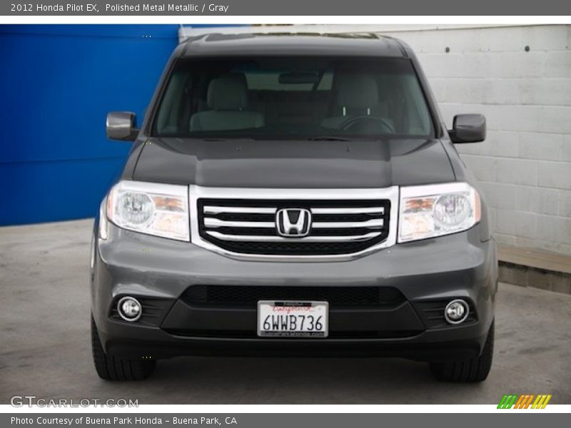 Polished Metal Metallic / Gray 2012 Honda Pilot EX