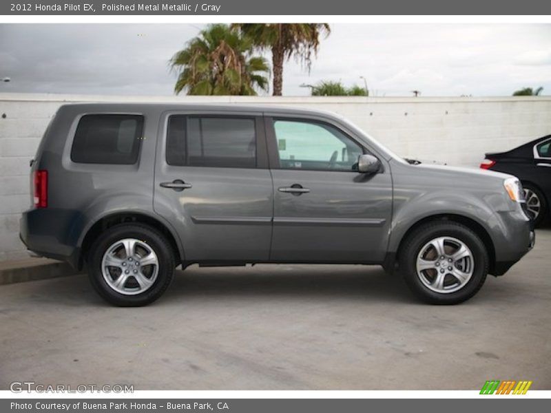 Polished Metal Metallic / Gray 2012 Honda Pilot EX