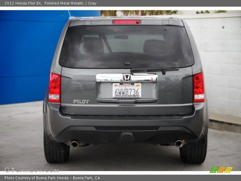 Polished Metal Metallic / Gray 2012 Honda Pilot EX