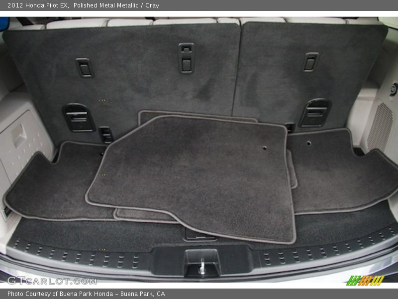 Polished Metal Metallic / Gray 2012 Honda Pilot EX