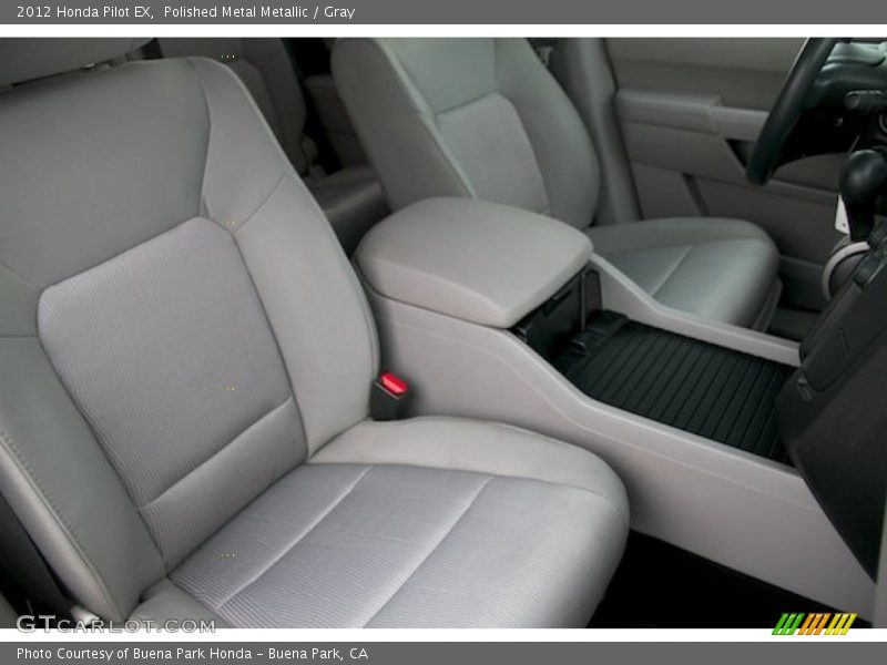 Polished Metal Metallic / Gray 2012 Honda Pilot EX