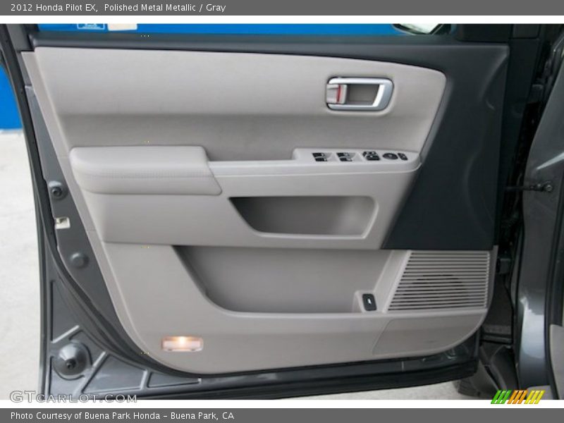 Polished Metal Metallic / Gray 2012 Honda Pilot EX