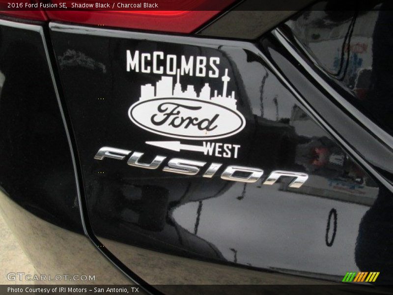 Shadow Black / Charcoal Black 2016 Ford Fusion SE