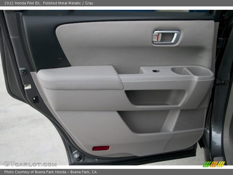 Polished Metal Metallic / Gray 2012 Honda Pilot EX