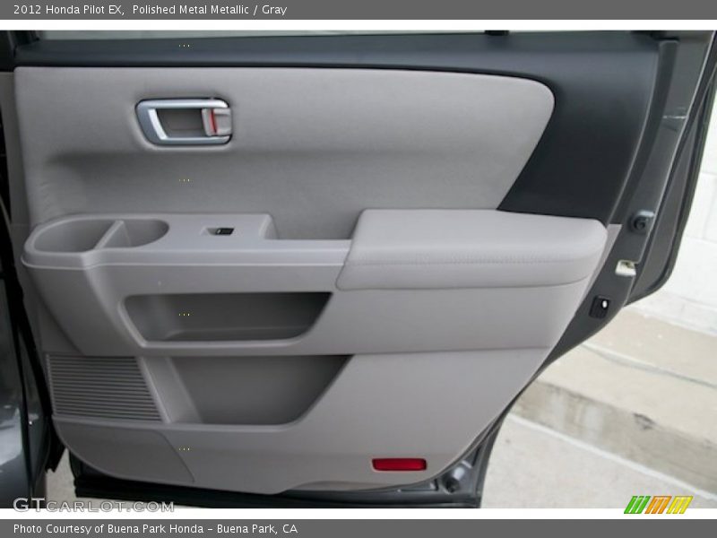 Polished Metal Metallic / Gray 2012 Honda Pilot EX