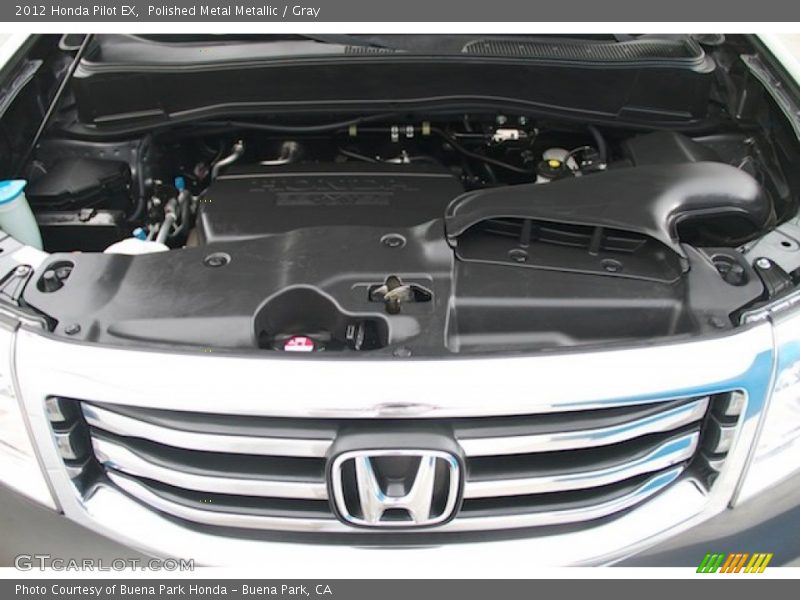Polished Metal Metallic / Gray 2012 Honda Pilot EX