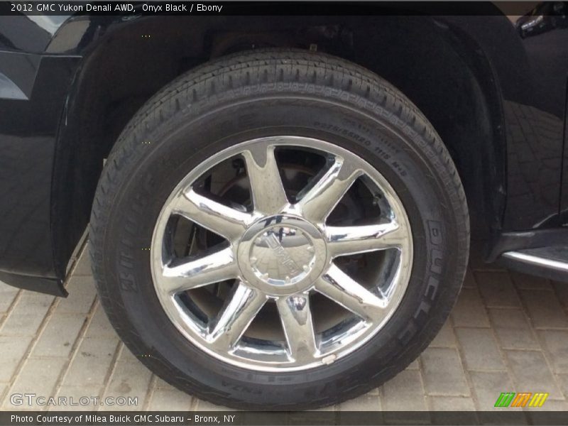 Onyx Black / Ebony 2012 GMC Yukon Denali AWD