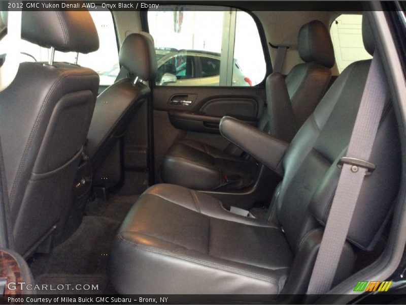 Onyx Black / Ebony 2012 GMC Yukon Denali AWD