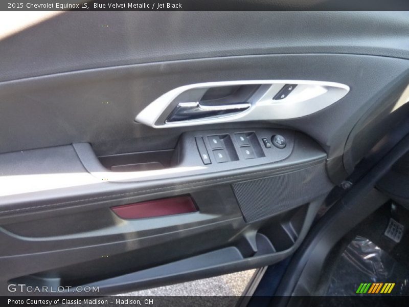 Blue Velvet Metallic / Jet Black 2015 Chevrolet Equinox LS