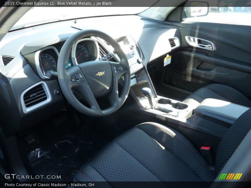 Blue Velvet Metallic / Jet Black 2015 Chevrolet Equinox LS