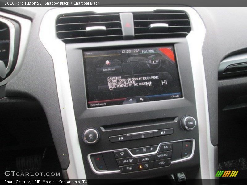 Shadow Black / Charcoal Black 2016 Ford Fusion SE
