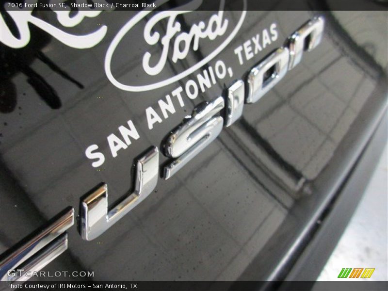 Shadow Black / Charcoal Black 2016 Ford Fusion SE