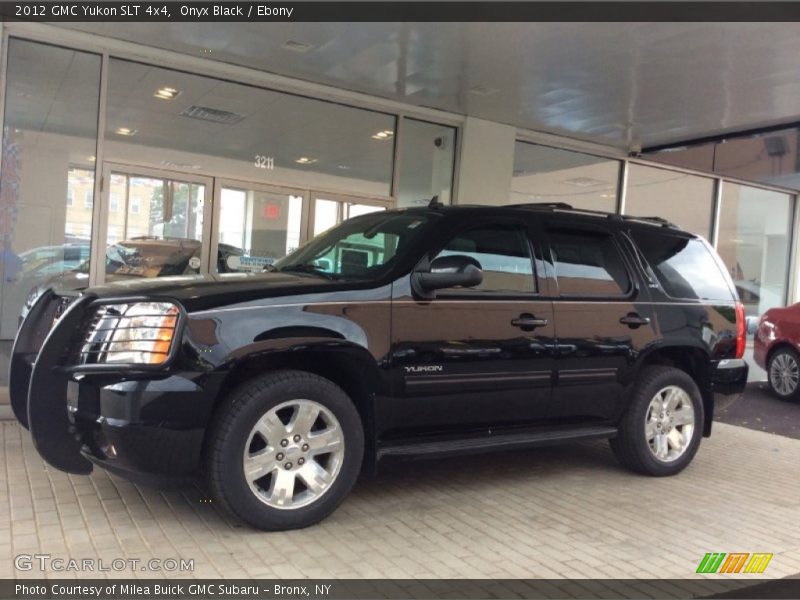 Onyx Black / Ebony 2012 GMC Yukon SLT 4x4